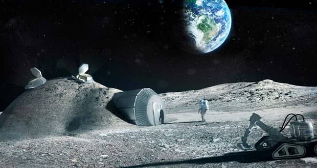 پایگاه دائمی هند در کره ماه ساخته می‌شود